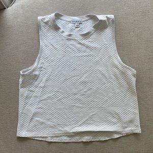Koral cropped muscle tank